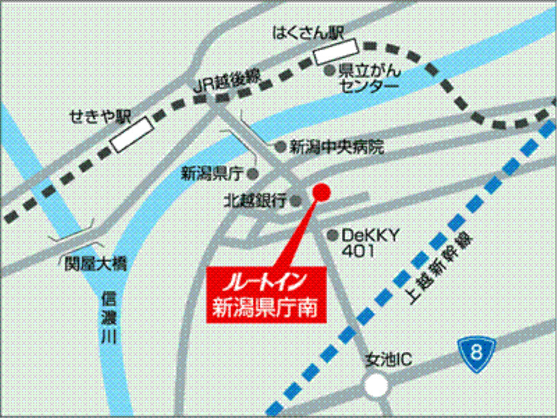 Hotel Route-Inn Niigata Kencho-Minami Luaran gambar